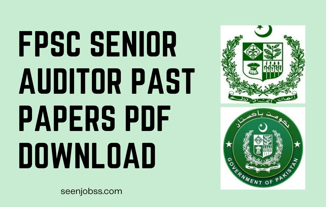 FPSC Senior Auditor Past Papers