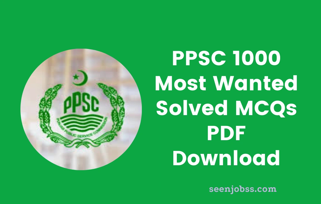 ppsc 1000 most repeted mcqs pdf